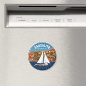 Sausalito Californië Magneet (Insitu (Vaatwasser))