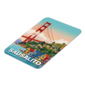 Sausalito Californië Magneet (Linkerzijde)
