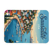 Sausalito, Californië, VS Magneet (Horizontaal)