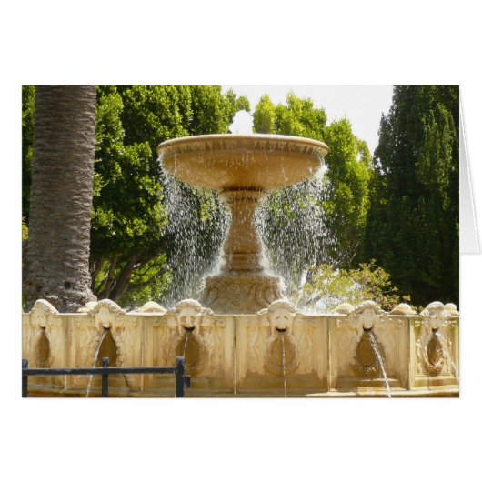 Sausalito Fountain California Travel Photography (Voorkant Horizontaal)