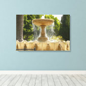 Sausalito Fountain California Travel Photography Canvas Afdruk (Insitu (Houten vloer))
