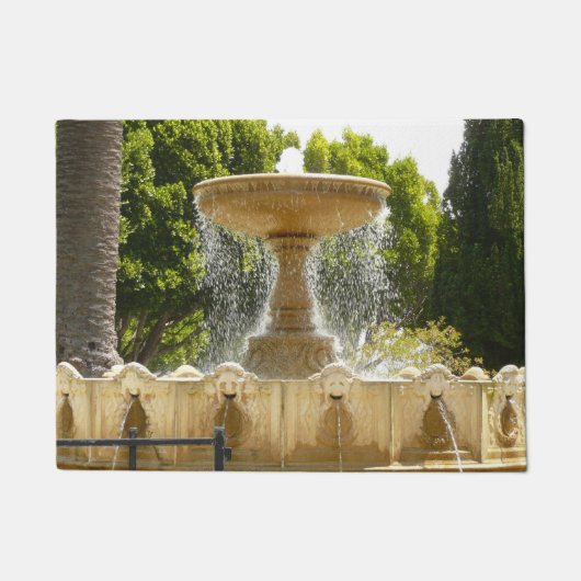 Sausalito Fountain California Travel Photography Deurmat (Voorkant)