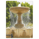 Sausalito Fountain California Travel Photography Klembord (Achterkant)