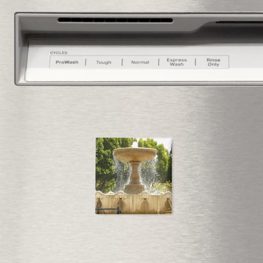 Sausalito Fountain California Travel Photography Magneet (Insitu (Vaatwasser))