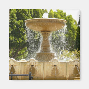 Sausalito Fountain California Travel Photography Magneet