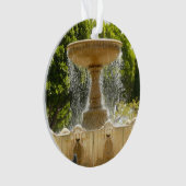 Sausalito Fountain California Travel Photography Ornament (voorkant)