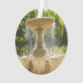 Sausalito Fountain California Travel Photography Ornament (voorkant)