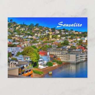 Sausalito-kaart Briefkaart