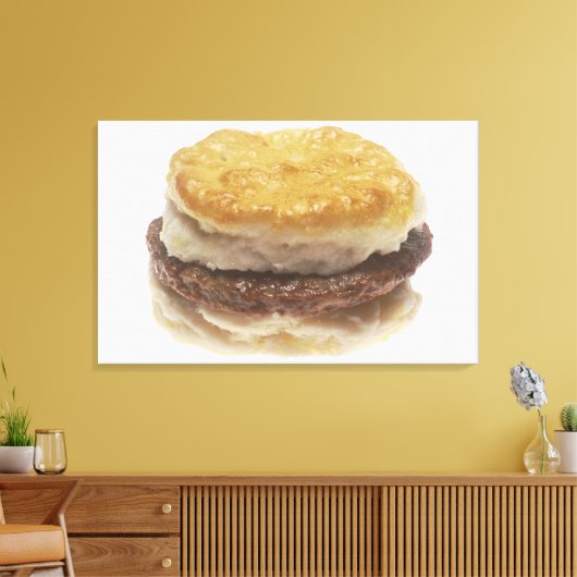 Sause Biscuit Canvas Afdruk (Insitu (Woonkamer))