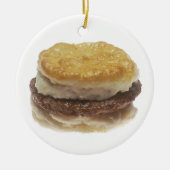 Sause Biscuit Keramisch Ornament (Voorkant)
