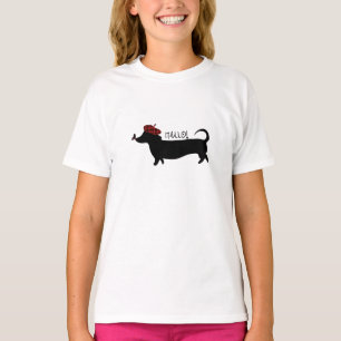 Sause Dog Girl-shirt T-shirt