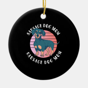 Sause Dog mama Keramisch Ornament