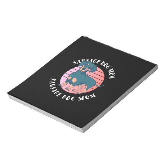 Sause Dog mama Notitieblok (Linkerzijde)