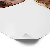 Sause Dog Puppies 7 weken Dachshund Birthday Pos Perfect Poster (Hoek)