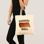 Sause Roll British Food Savory Pastry Chef Café Tote Bag (Voorkant (product))