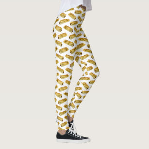 Sause Roll Polka Dot Pattern Leggings