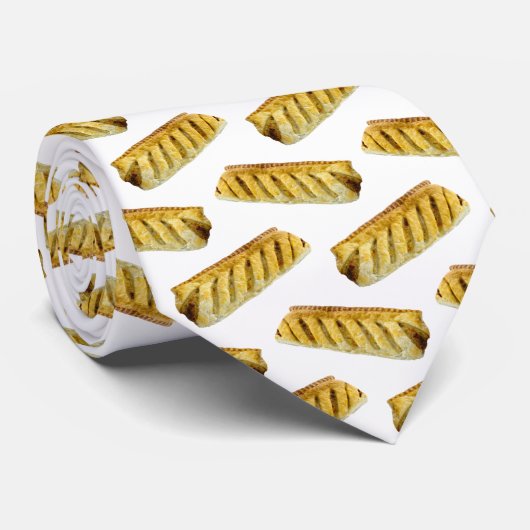 Sause Roll Polka Dot Pattern Stropdas (Opgerold)