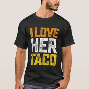 Sause Taco Matching Couple Costumes Halloween Fu T-shirt