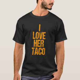 Sause Taco Matching Couple Costumes Halloween T-shirt