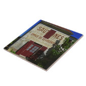 Sauternes Kantoor de Degustation (wijnbereiding) Tegeltje (Zijkant)