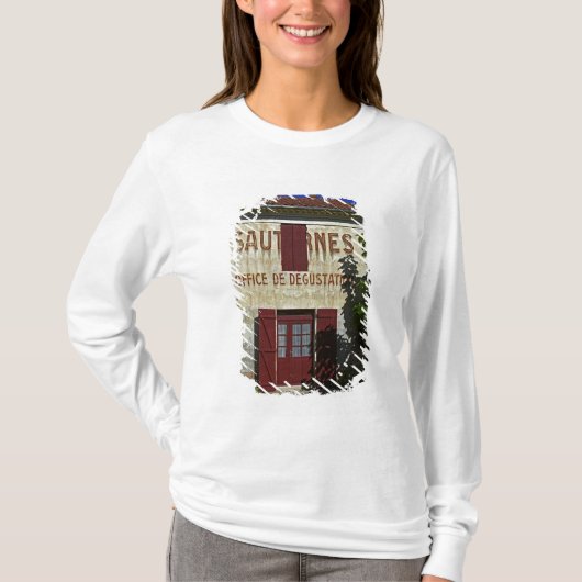 Sauternes Office de Degustation (Wijnproeverij T-shirt (Voorkant)