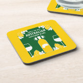 Sauvignon Blanc Wine Drinker Bier Onderzetter (Linkerzijde)