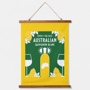 Sauvignon Blanc Wine Drinker Hangend Wandkleed