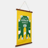 Sauvignon Blanc Wine Drinker Hangend Wandkleed (Gebogen)