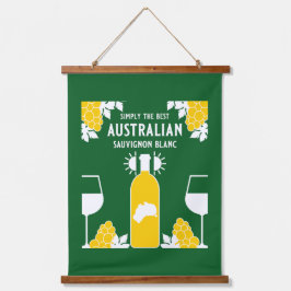 Sauvignon Blanc Wine Drinker Hangend Wandkleed