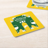 Sauvignon Blanc Wine Drinker Kartonnen Onderzetters (Schuin)