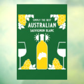 Sauvignon Blanc Wine Drinker Raamsticker (Vel 3)