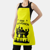 Sauvignon Blanc Wine Drinker Schort (Insitu)