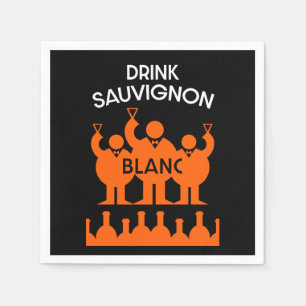 Sauvignon Blanc Wine Drinker Servet