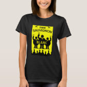 Sauvignon Blanc Wine Drinker T-Shirt (Voorkant)