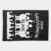 Sauvignon Blanc Wine Drinker Theedoek (Horizontaal)