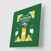 Sauvignon Blanc Wine Drinker Vierkante Klok (Hoek)