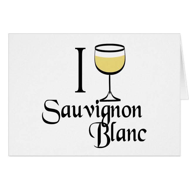 Sauvignon Blanc Wine Lover Gifts (Voorkant Horizontaal)