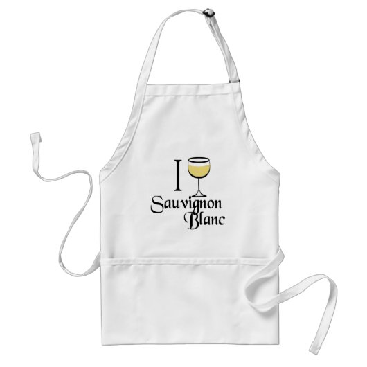 Sauvignon Blanc Wine Lover Gifts Standaard Schort (Voorkant)