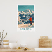 Sauze dOulx Poster Italië 1 (Keuken)