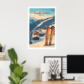 Sauze dOulx Ski Print 1 (Thuiskantoor)