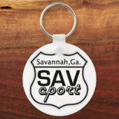 SAV CPort Sign. Sleutelhanger (Voorkant)