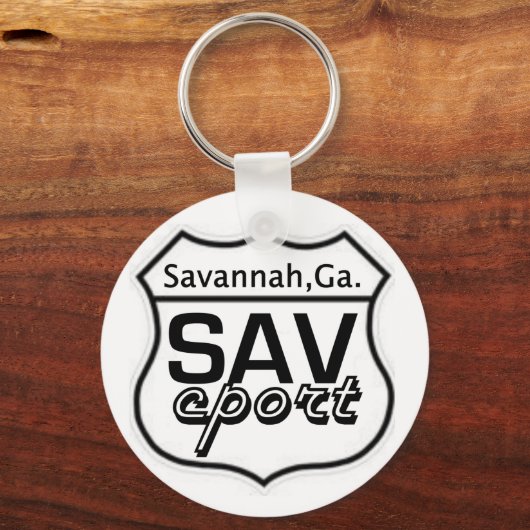 SAV CPort Sign. Sleutelhanger (Voorkant)