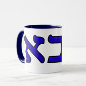 Sava (Saba) betekent grootvader in het Hebreeuws Mok (Voorkant links)