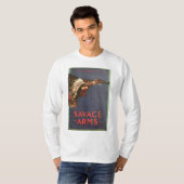 Savage Armen T shirt logo (Voorkant volledig)