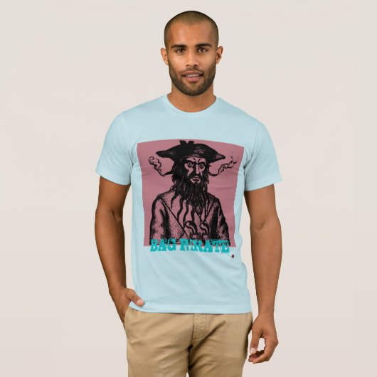 Savage Bum "Bag Pirate" Logo T-Shirt (Voorkant volledig)