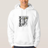 SAVAGE Graphic Esthetische Hoodie (Voorkant)