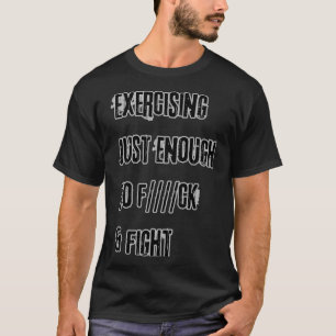 Savage Gym Spreuk Grappig Workout Streetwear Desig T-shirt