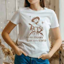 Savage "Ik ben niet gemeen, het kan me niet schele T-shirt