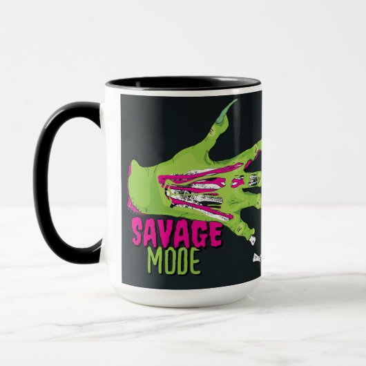 Savage Mode Zombie Antidote Loading Ghoulishly Fun Mok (Links)