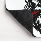 Savage Santa Claus Smoking Cigar Christmas  Muismat (Hoek)